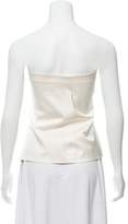 Thumbnail for your product : Calvin Klein Collection Silk Crop Top