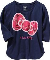 Thumbnail for your product : Hello Kitty Girls Bow-Graphic Tees