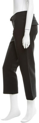 Christian Dior Bow-Accented Wool Pants