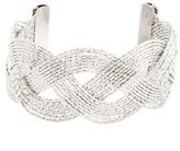 Thumbnail for your product : Charlotte Russe Twisted & Braided Cuff Bracelet
