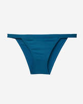 Thumbnail for your product : Express Ribbed Banded Hipster Bikini Bottoms