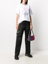 Thumbnail for your product : Ireneisgood Contrast-Stitch Combat Trousers