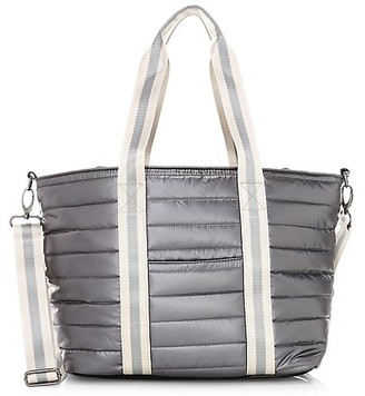 Think Royln Junior Wingman Pearlized Quilted Tote