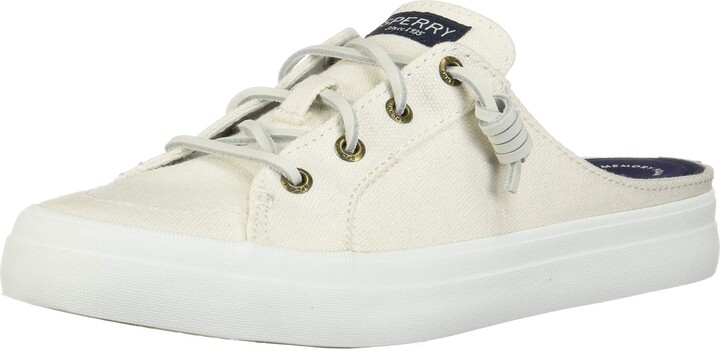 sperry women's crest vibe mule canvas sneaker