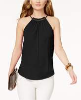 Thumbnail for your product : MICHAEL Michael Kors Beaded Halter Top