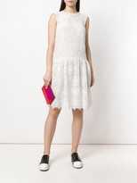Thumbnail for your product : Ermanno Scervino Floral Lace Midi Dress