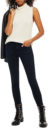 J Brand Cropped mid-rise skinny jeans