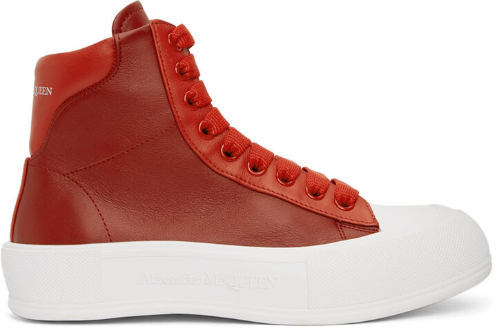 alexander mcqueen all red