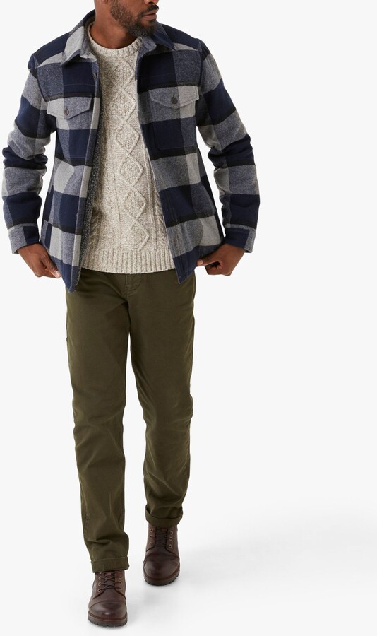 Fat Face FatFace Fjord Buff Check Overshirt ShopStyle Shirts