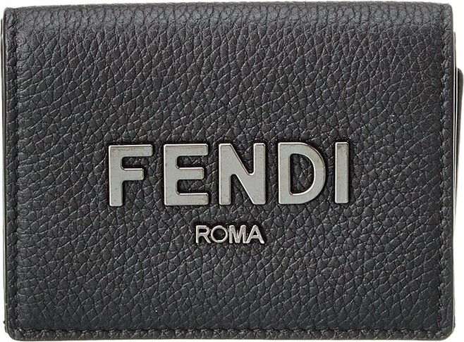 Denim Men's Trifold Designer Wallet - Sleek and Slim Includes ID