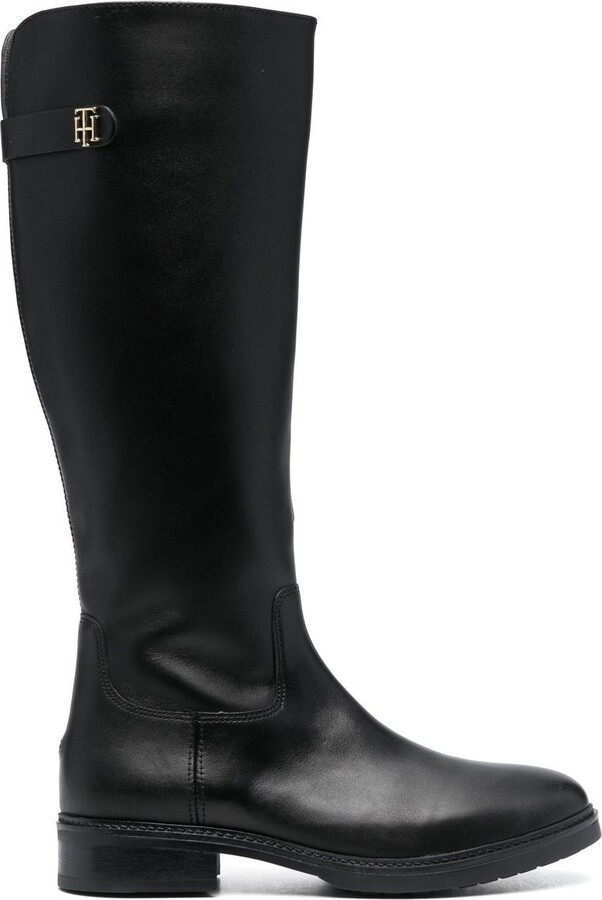 Tommy Hilfiger Women's Black Boots on Sale with Cash Back | ShopStyle