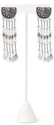 Forever 21 etched drop earrings