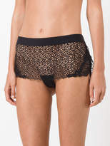 Thumbnail for your product : La Perla Macrame Tale french knickers