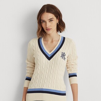 Lauren Ralph Lauren Cable-Knit Cricket Sweater - ShopStyle