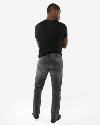 Express Classic Straight Gray 100% Cotton Jeans