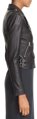 IRO Women's 'Ashville' Lambskin Leather Moto Jacket