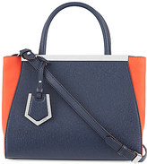 Thumbnail for your product : Fendi 2Jours mini leather two-colour tote