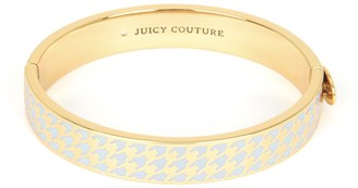 Juicy Couture Outlet - ENAMEL JUICY HINGED BANGLE BRACELET