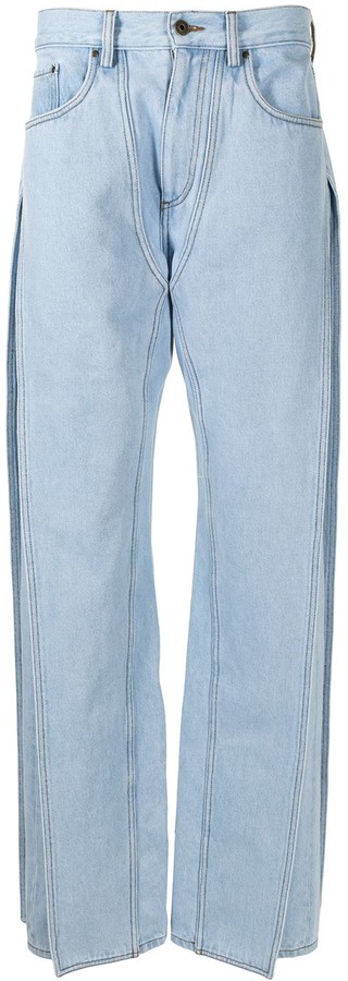 mens loose fit designer jeans uk