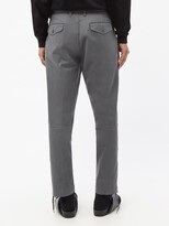 Thumbnail for your product : AURALEE Drawstring-cuffs Cotton-twill Cargo Trousers - Grey