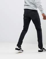 Thumbnail for your product : Nudie Jeans Tight Terry super skinny organic cotton jeans in black dirt