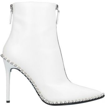 alexander wang white booties