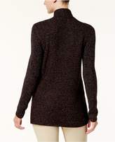 Thumbnail for your product : Karen Scott Marled Open-Front Cardigan, Created for Macy's