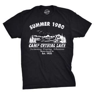 Crazy Dog T-shirts Crazy Dog Tshirtsens Suer 1980ens Funny T shirts Caping Shirt Vintage Horror Novelty Tees
