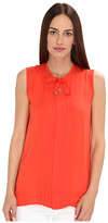Thumbnail for your product : DSQUARED2 Pleated Dolly Sleeveless Shirt