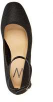 Thumbnail for your product : Black Shimmer Ankle Strap Court Shoe