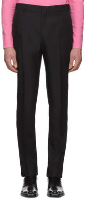 Calvin Klein Black Uniform Side Stripe Trousers
