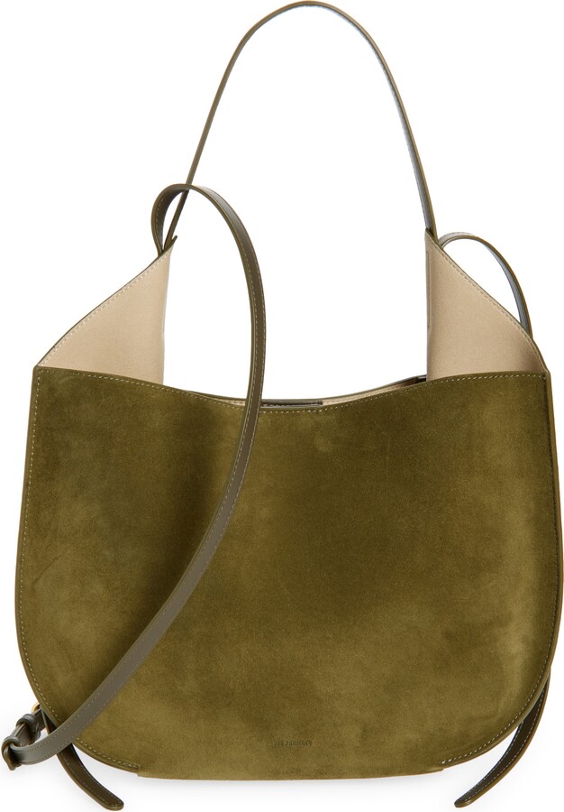 REE PROJECTS Helene Suede Hobo Bag