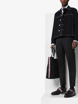 Thumbnail for your product : Thom Browne Web Strap Brogues