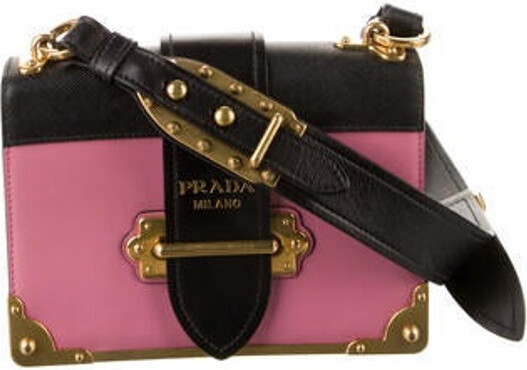 Shop PRADA CAHIER 2022 SS Prada Cahier leather bag