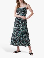 Thumbnail for your product : Great Plains Meadow Tiered Midi Dress, Fresh Green/Multi