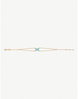 Thumbnail for your product : Chaumet Jeux de Liens 18ct rose-gold, turquoise and diamond bracelet