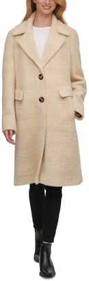 white wool coat petite
