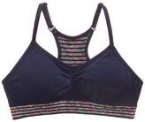 Thumbnail for your product : Maidenform Ruched Seamless Space-Dyed-Trim Crop Bra, Little Girls and Big Girls