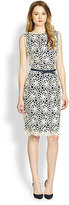Thumbnail for your product : Tadashi Shoji Belted Guipure Lace Dress