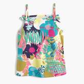 Thumbnail for your product : J.Crew Girls' spaghetti strap top in seaside floral