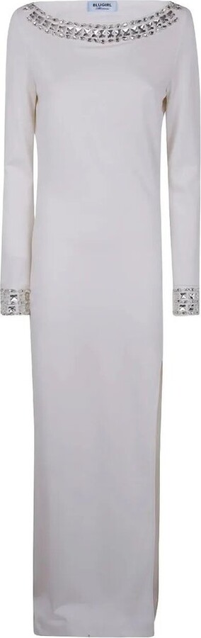 Blugirl Jewel-Embellished Jersey Dress