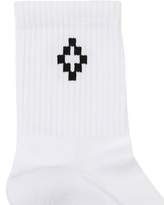 Thumbnail for your product : Marcelo Burlon County of Milan Cotton Rib Knit Socks