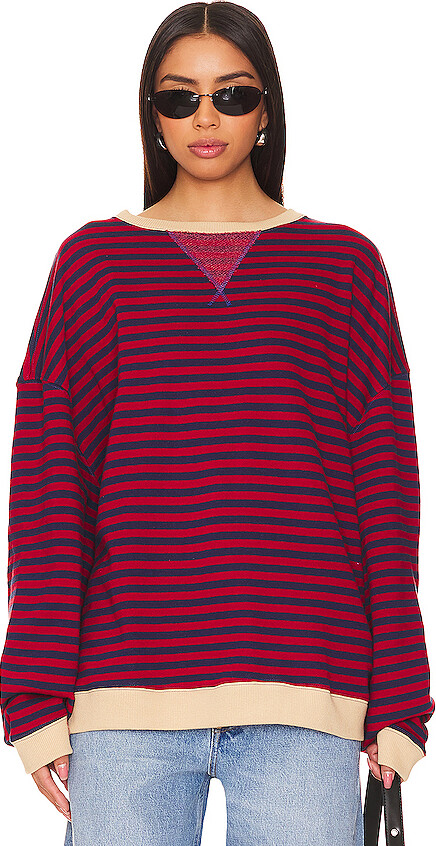 Free People x We The Free Classic Striped Crew