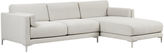 Thumbnail for your product : CB2 District Dove 2-Piece Sectional Sofa