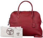 Thumbnail for your product : Hermes Red Togo Leather Bolide 35 Bag