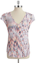 Thumbnail for your product : Ella Moss Aztec Print Tee