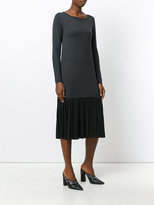 Thumbnail for your product : P.A.R.O.S.H. pleated panel dress