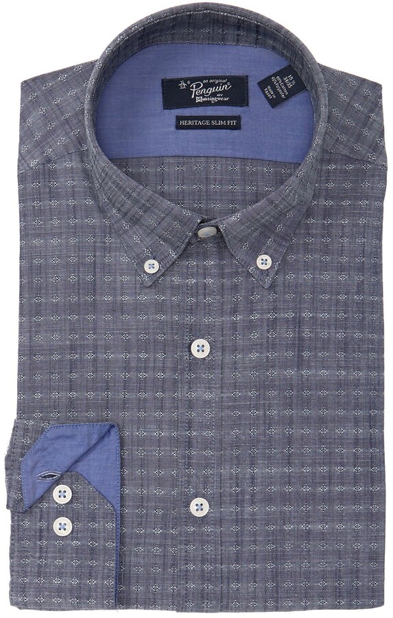 penguin slim fit shirt