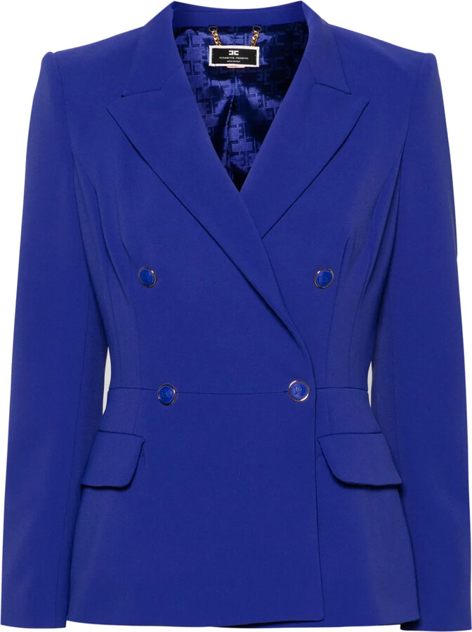 定価49.500円♡ bluelea Peplum coat ブルレア コート ダブルブレステッド シャンブレー トレンチ コート | ラルフ