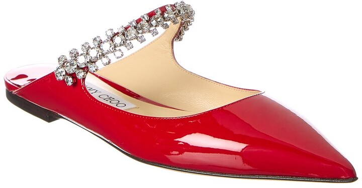 Jimmy Choo Red Women's Flats | Shop the world's largest collection 